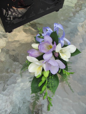 Freesia corsage